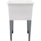 Tehila 21 Gal. White Utility Tub Image 1