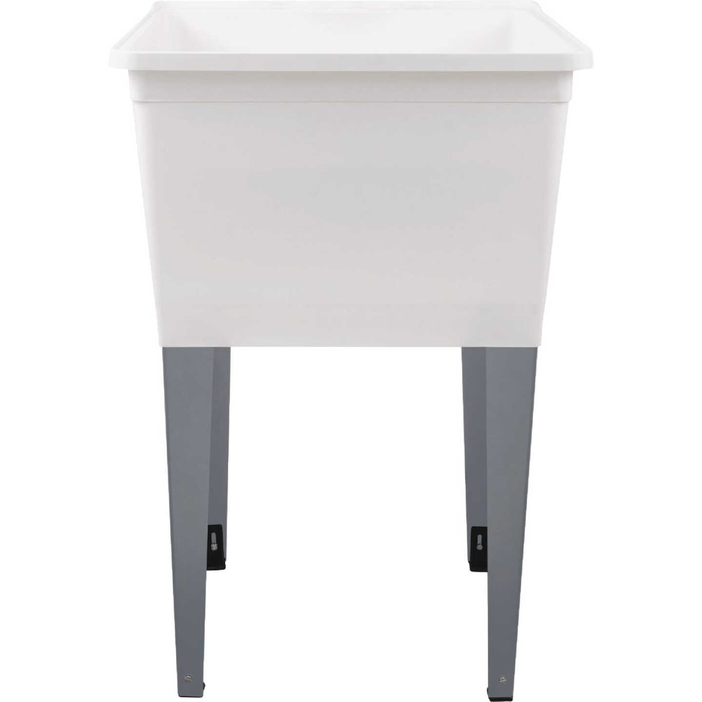 Tehila 21 Gal. White Utility Tub Image 1