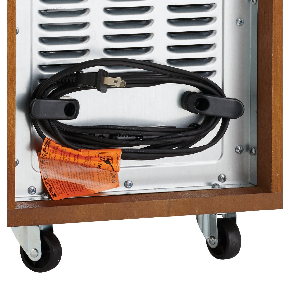 Home Impressions 1500W 120V Quartz Heater with Woodgrain Cabinet Image 6