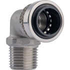 QuickFitting 1/2 In. Push-to-Connect x 1/2 In. MNPT Stainless Steel 90-Degree Elbow Image 6