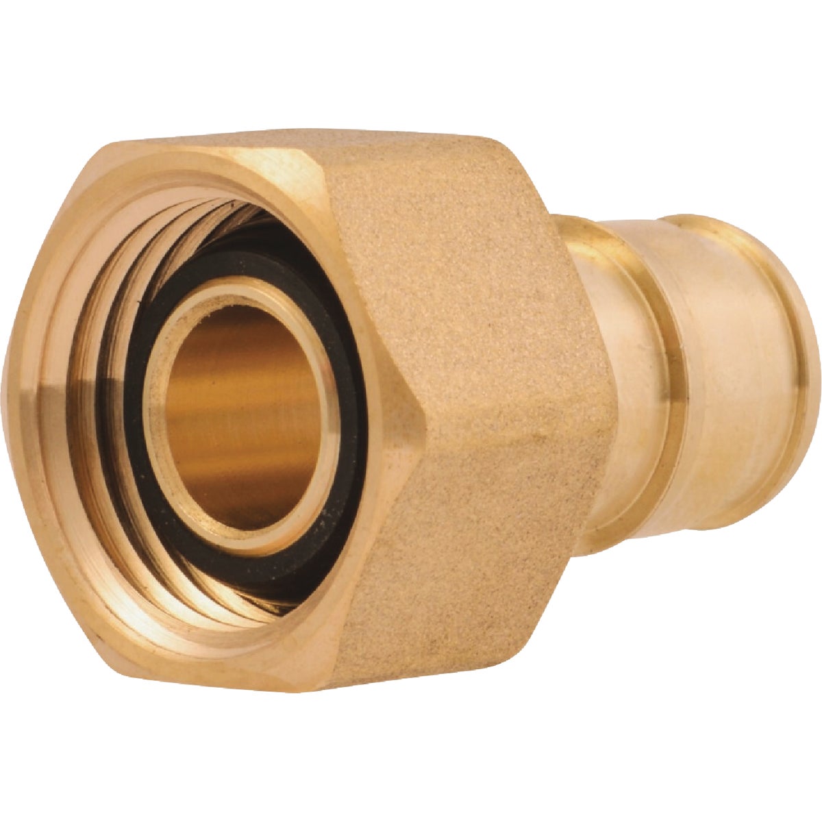 SharkBite PEX-A Brass 1/2 In. x 1/2 In. FNPT Swivel Adapter