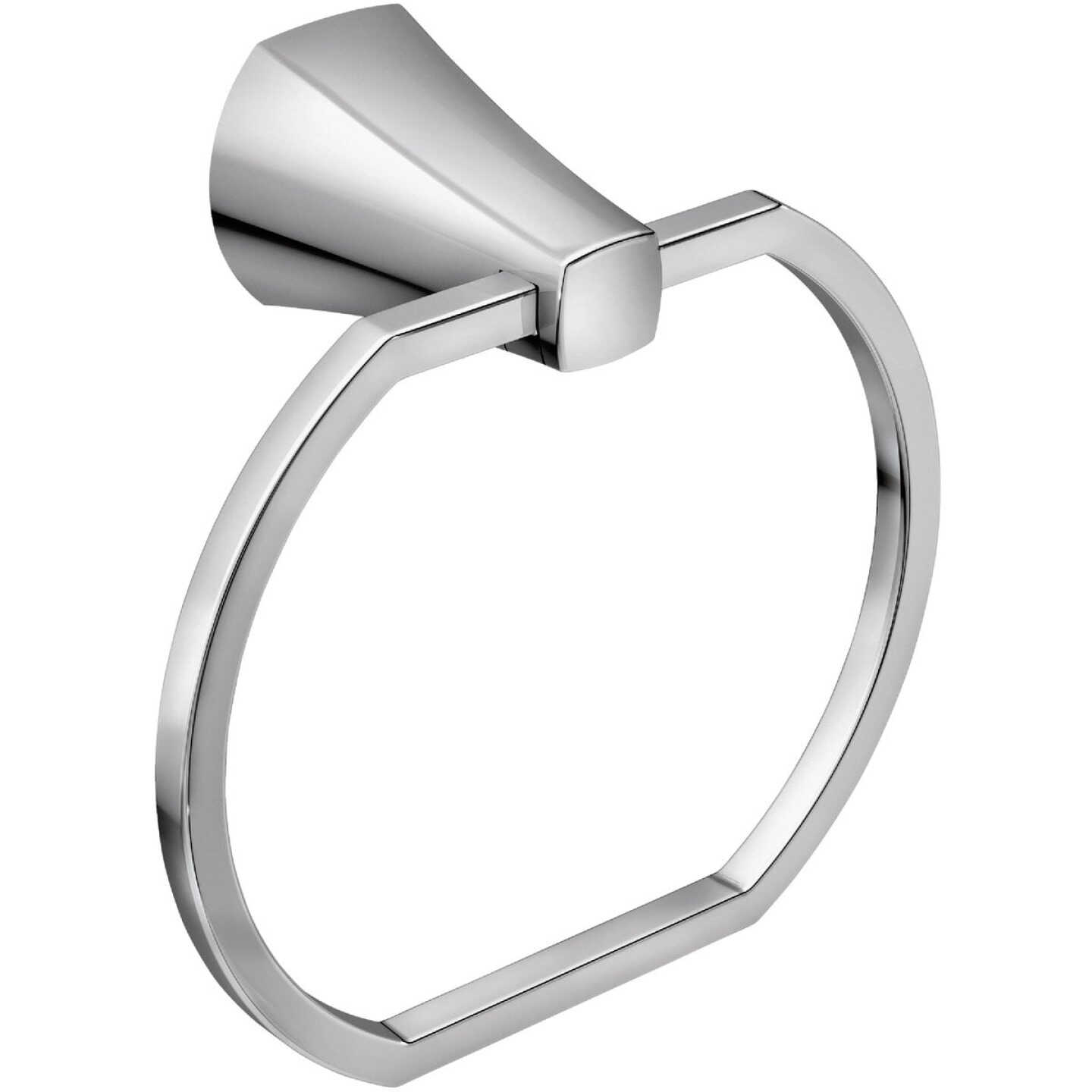 Moen Lindor Towel Ring, Chrome Image 1