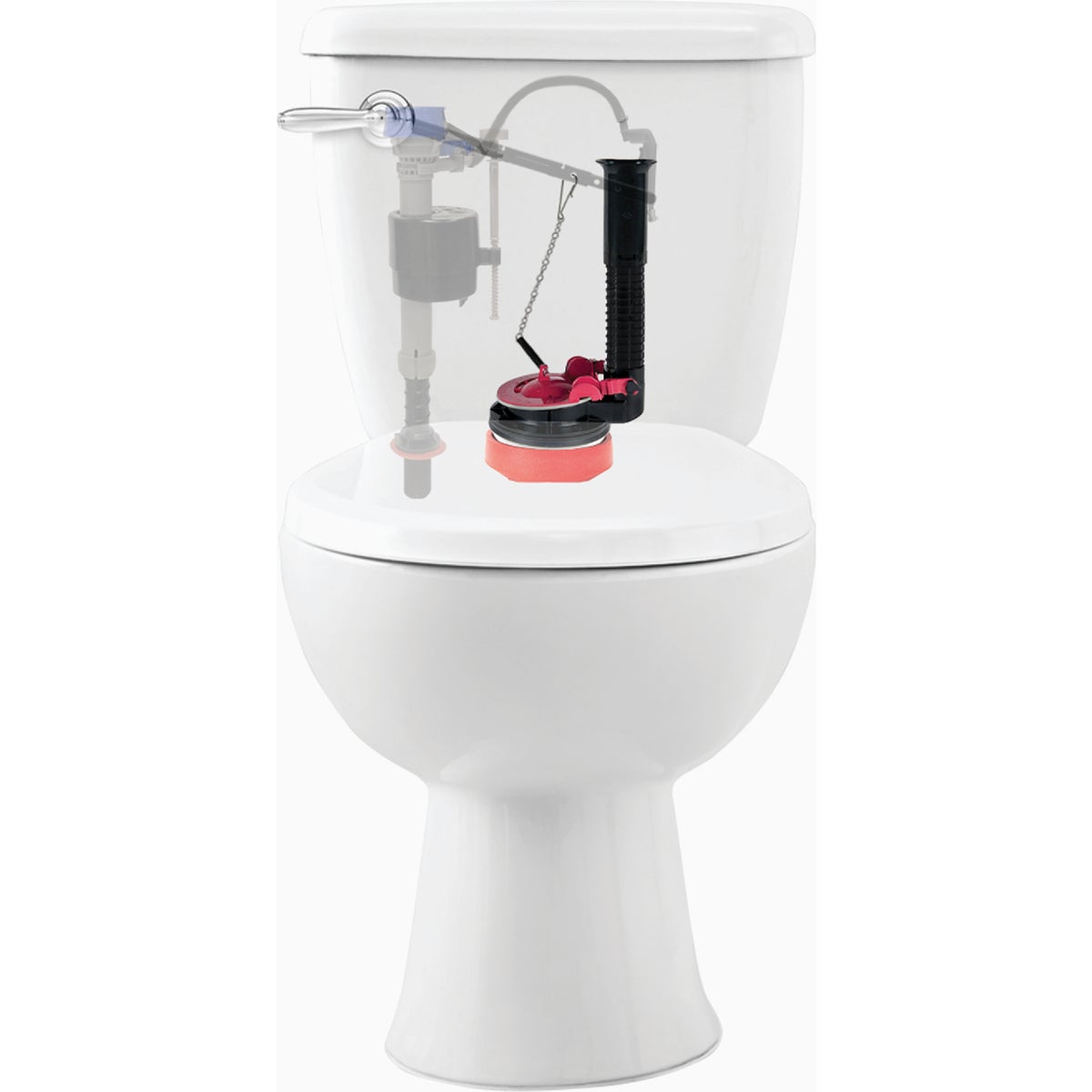 Fluidmaster Universal Flush Valve Repair Kit for 3 In. HET Toilet Image 3