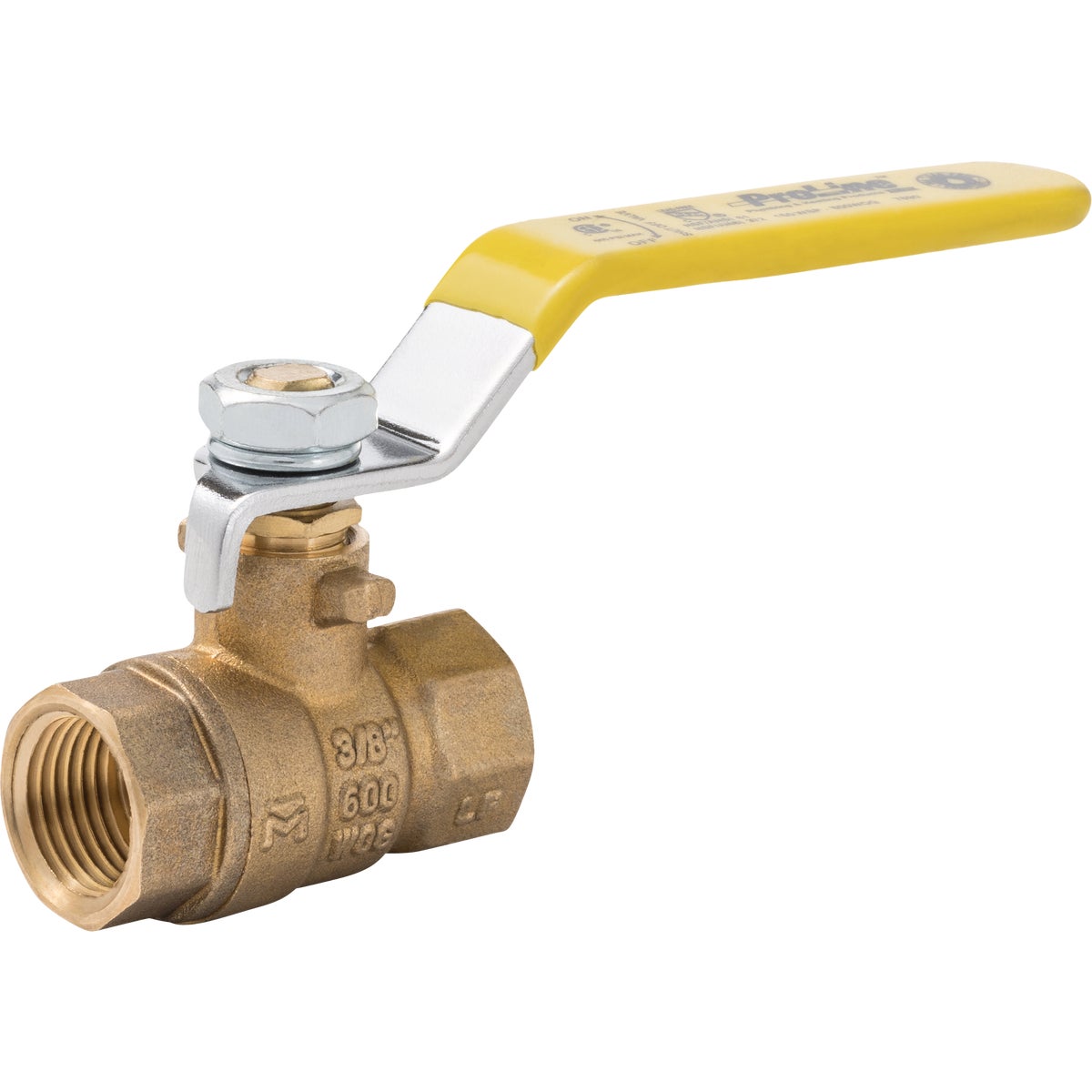 Brass 3/8 In. FIP x 3/8 In. FIP Brass Ball Valve