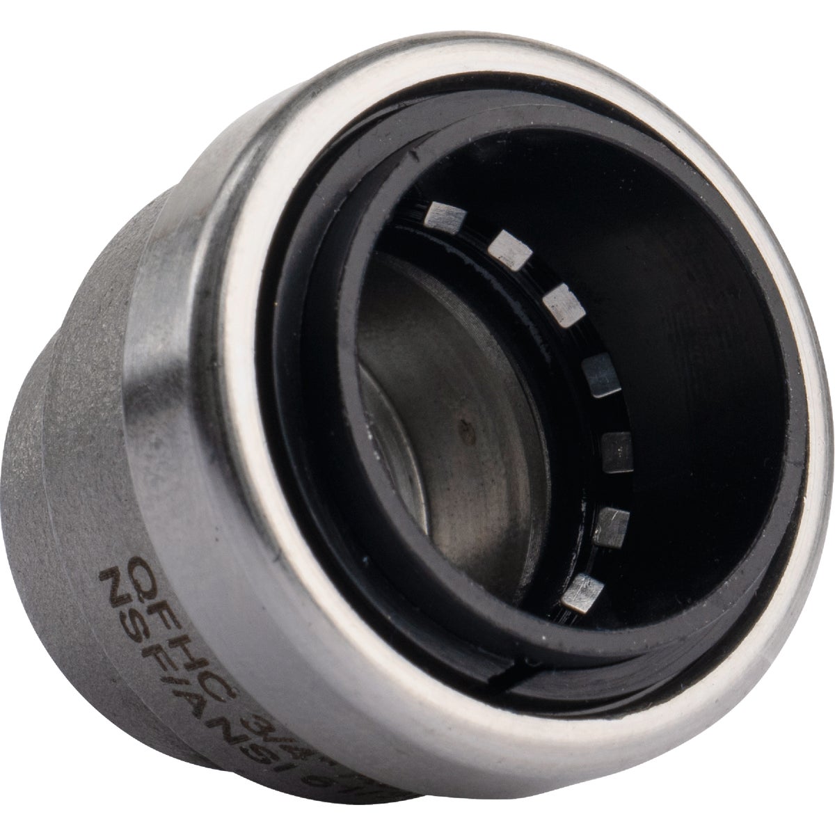 QuickFitting 3/4 In. Push-to-Connect Stainless Steel Push Cap (End Stop)