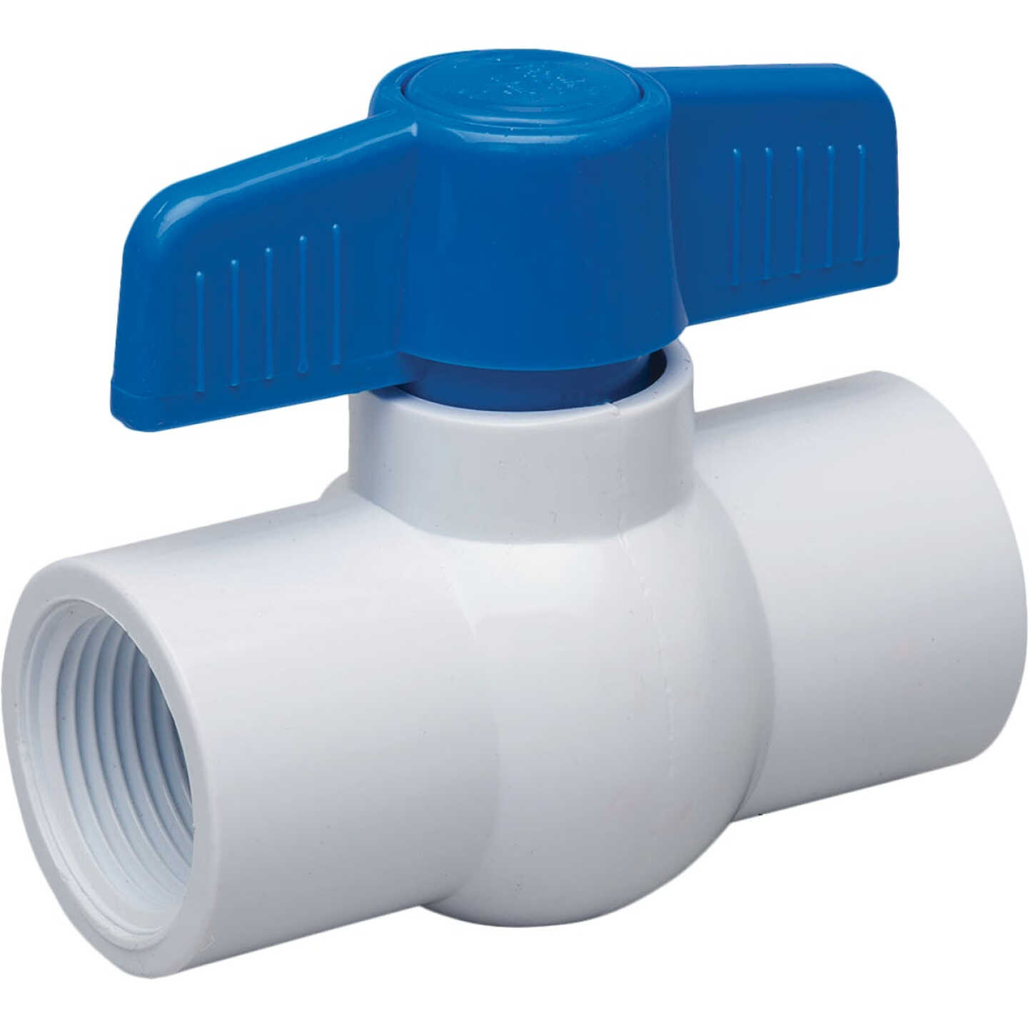 Proline 1-1/2 In. FIP x 1-1/2 In. FIP PVC Schedule 40 Quarter Ball Valve Image 1