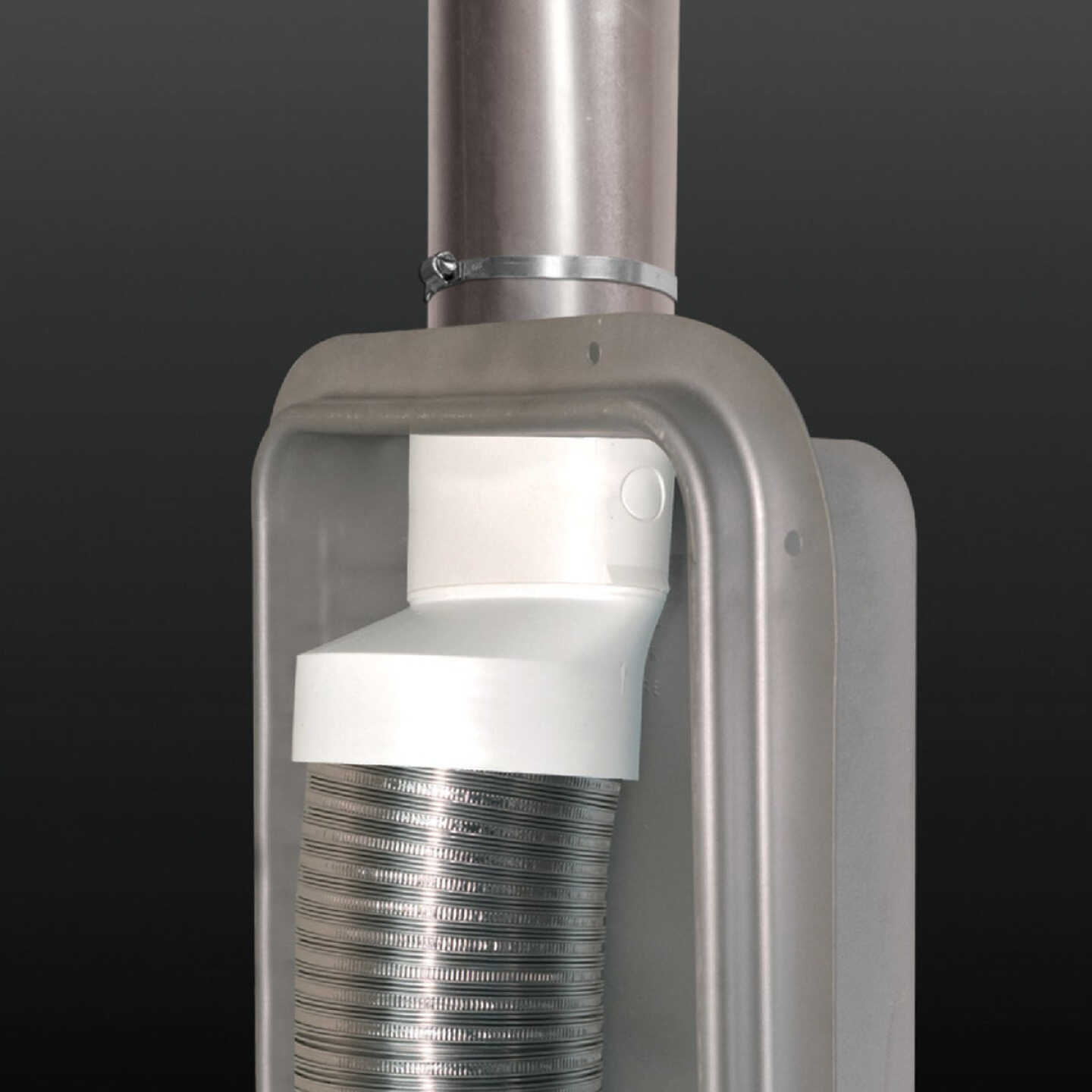 Dundas Jafine Round to Oval Plastic Dryer Duct Connector Image 2