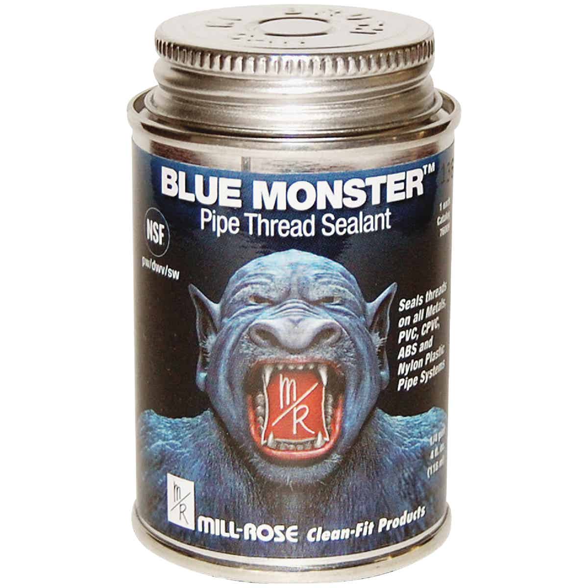 BLUE MONSTER 1/4 Pt. Blue Industrial Grade Pipe Thread Compound