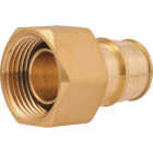 SharkBite PEX-A Brass 3/4 In. x 3/4 In. FNPT Swivel Adapter Image 1
