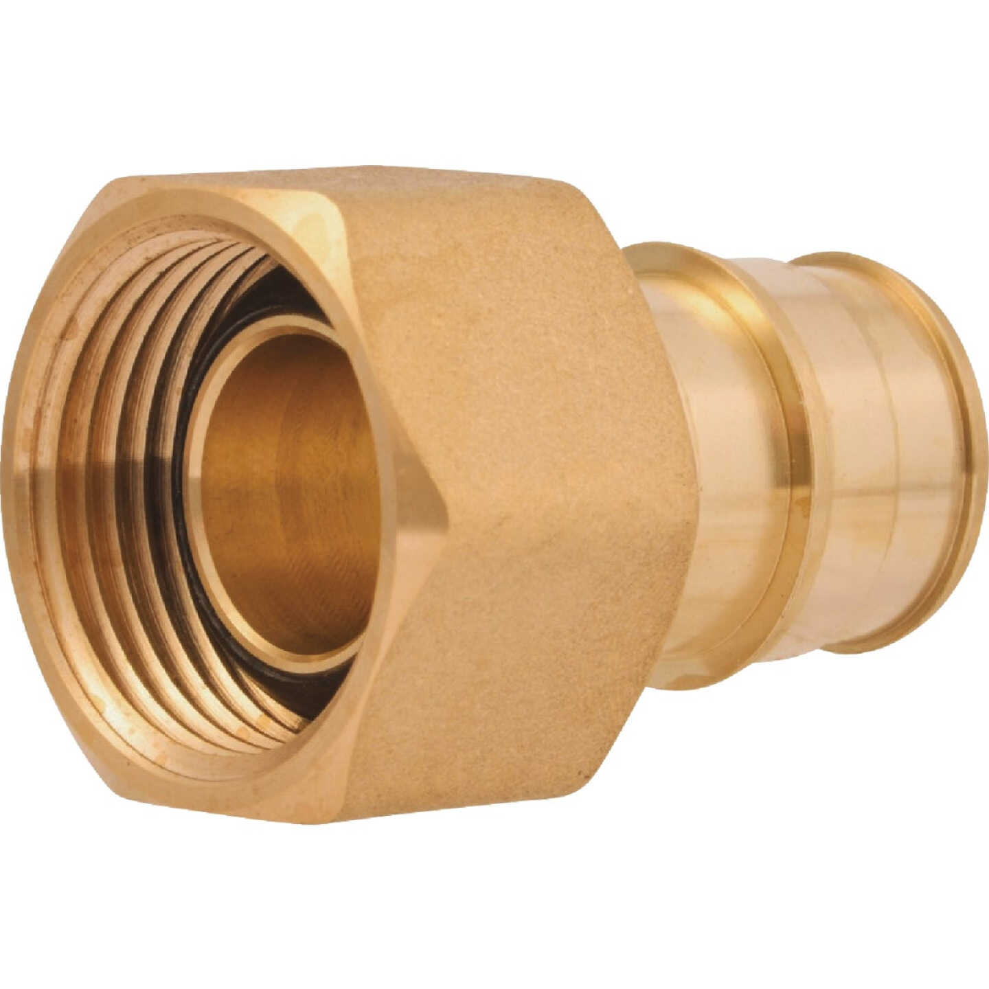SharkBite PEX-A Brass 3/4 In. x 3/4 In. FNPT Swivel Adapter Image 1