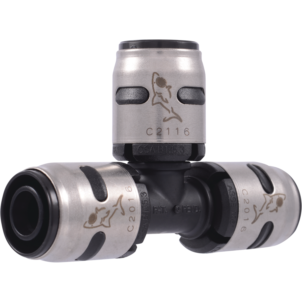 SharkBite EvoPex 1/2 In. x 1/2 In. x 1/2 In. Push-to-Connect Plastic Tee