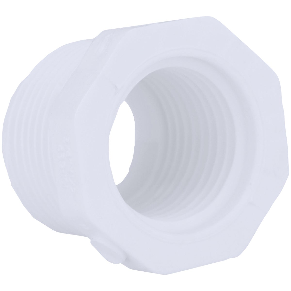 Charlotte Pipe 2 In. MPT x 1 In. FPT Schedule 40 PVC Bushing Image 1