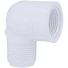 Charlotte Pipe 3/4 In. Male x Female Schedule 40 90 Deg. Street PVC Elbow (1/4 Bend) Image 1