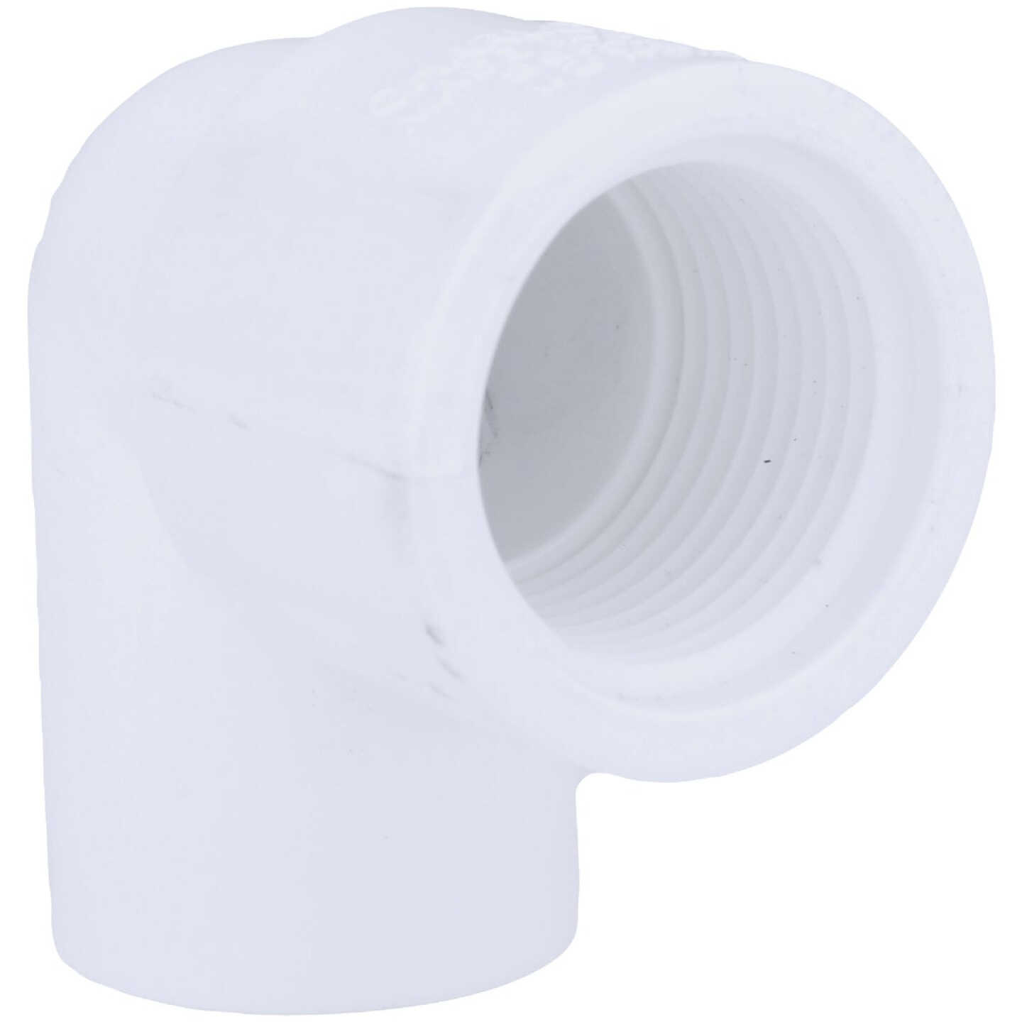 Charlotte Pipe 1/2 In. Slip x 3/4 In. Female Schedule 40 90 Deg. PVC Elbow (1/4 Bend) Image 1