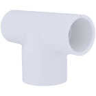 Charlotte Pipe 3/4 In. A x 3/4 In. B x 1 In. C Schedule 40 Pressure Reducing PVC Tee Image 1