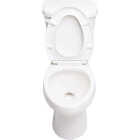 Common Goods Harbor White Elongated 1.28 GPF Toilet Image 6