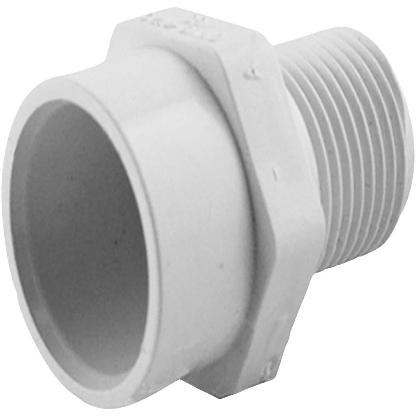 Charlotte Pipe 3/4 In. Slip x 1/2 In. MIP CPVC Adapter Image 1