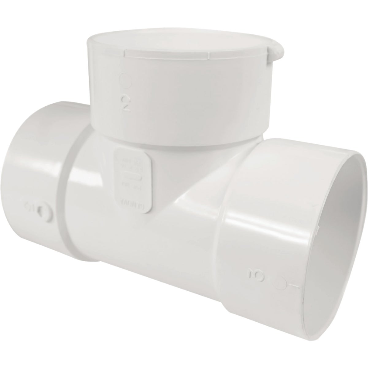 IPEX Bull Nose Tee 3 In. PVC Sewer and Drain Tee Image 1