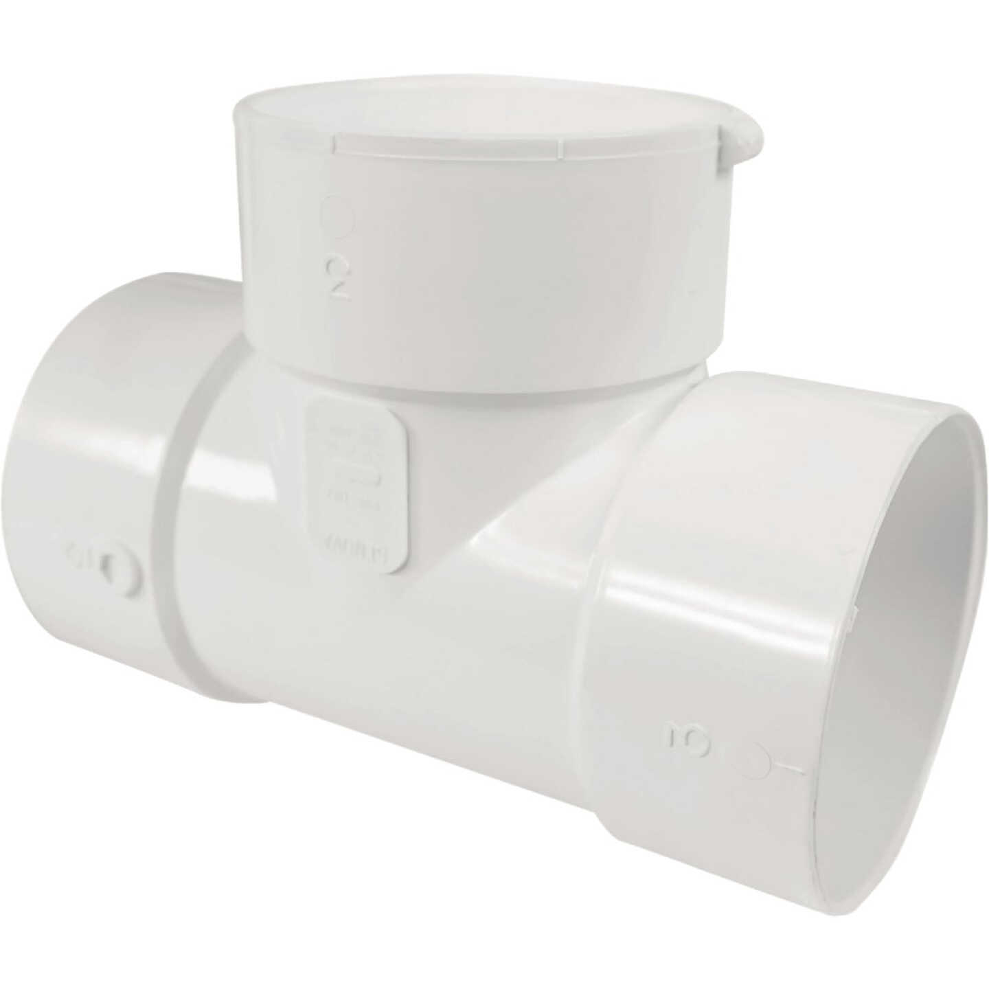 IPEX Bull Nose Tee 3 In. PVC Sewer and Drain Tee Image 1