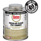Oatey 16 Oz. Low Voc Regular Bodied Clear PVC Cement Image 1