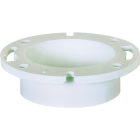 Sioux Chief 4 In. Schedule 40 DWV Hub PVC Closet Flange Image 1