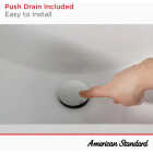 American Standard Becklow Chrome 2-Handle Lever 4 In. Centerset Hi-Arc Bathroom Faucet with Push Drain Image 4