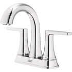 American Standard Becklow Chrome 2-Handle Lever 4 In. Centerset Hi-Arc Bathroom Faucet with Push Drain Image 7