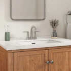 American Standard Becklow Chrome 2-Handle Lever 4 In. Centerset Hi-Arc Bathroom Faucet with Push Drain Image 3