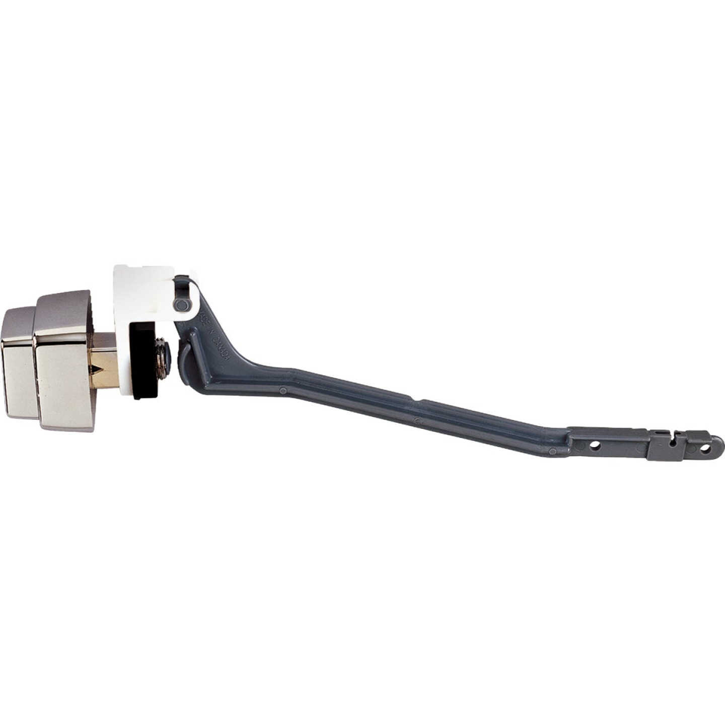 Fluidmaster Push Button Chrome Tank Lever with Plastic Arm Image 5