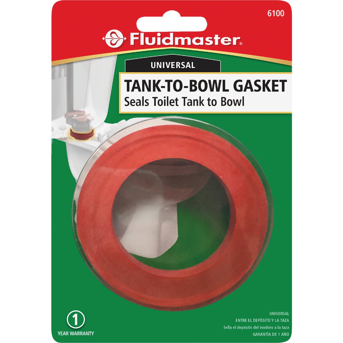 Fluidmaster Close-Coupled Toilet Tank To Bowl Gasket  Image 2