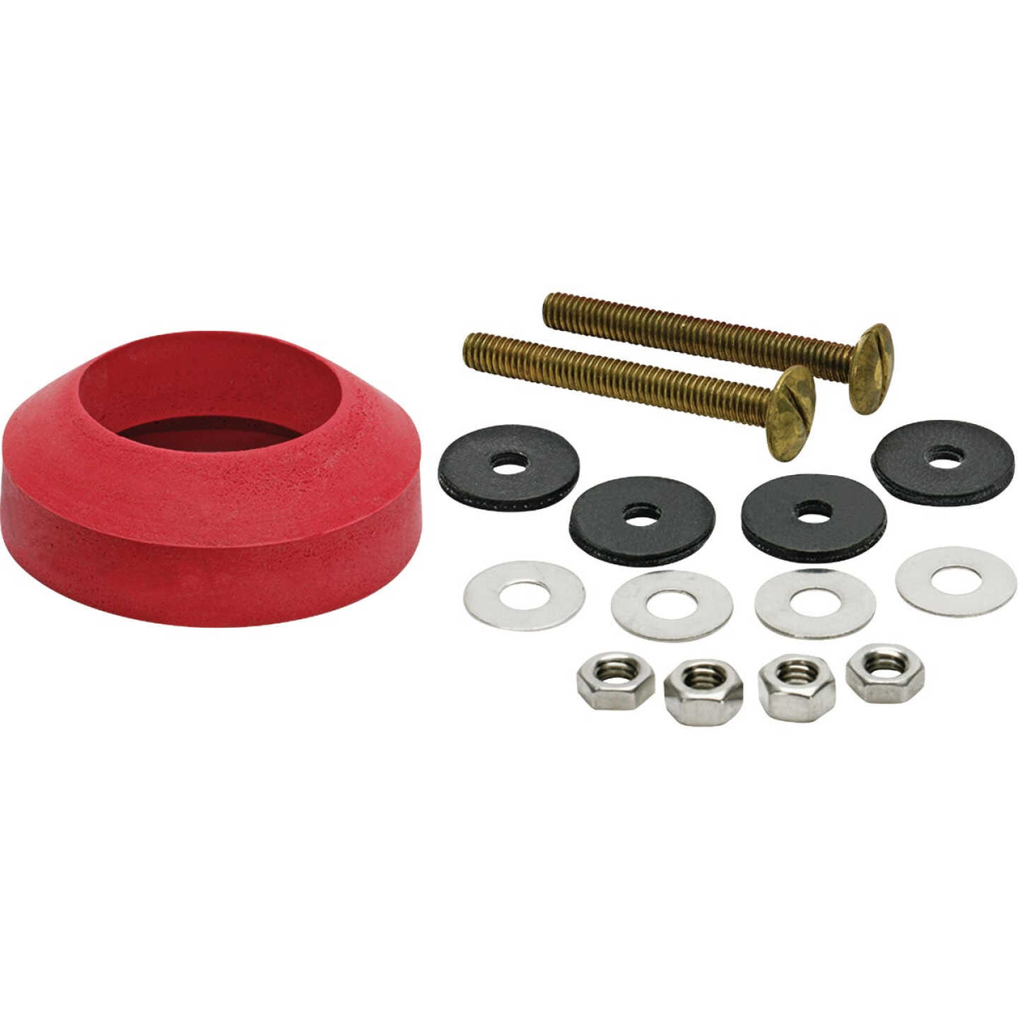 Fluidmaster Toilet Bolts and Tank To Bowl Gasket Kit Image 1