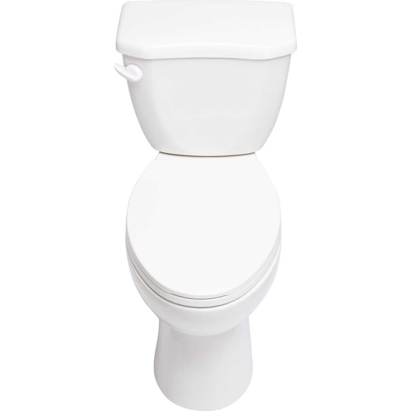 Common Goods Crest White Elongated 1.28 GPF HET Toilet Image 2