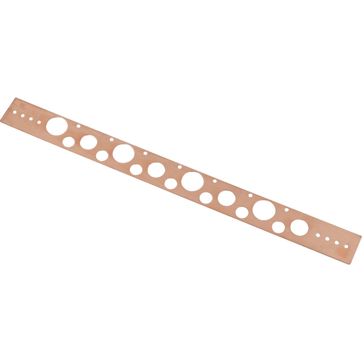 Plumb Craft 1/2 In. to 1 In. x 20 In. Copper Plated Pipe Hanger Bracket Image 2