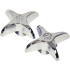 Danco Cross Replacement Chrome Vice Grip Faucet Handle Image 1