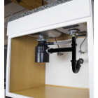 Keeney 1-1/2 In. Black Polypropylene Telescopic Disposer Drain Kit Image 2