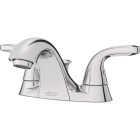American Standard Cadet Chrome 2-Handle Lever 4 In. Centerset Bathroom Faucet with Pop-Up Image 3