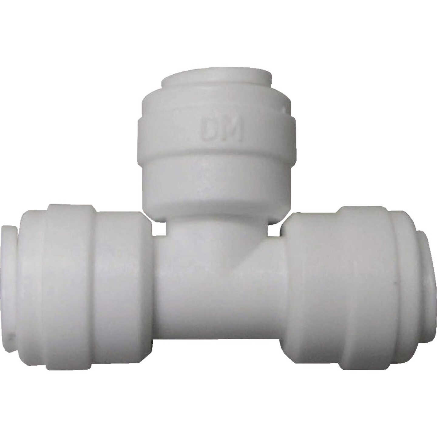 Watts Aqualock 1/4 In. x 1/4 In. x 1/4 In. Push-to-Connect Plastic Tee Image 1
