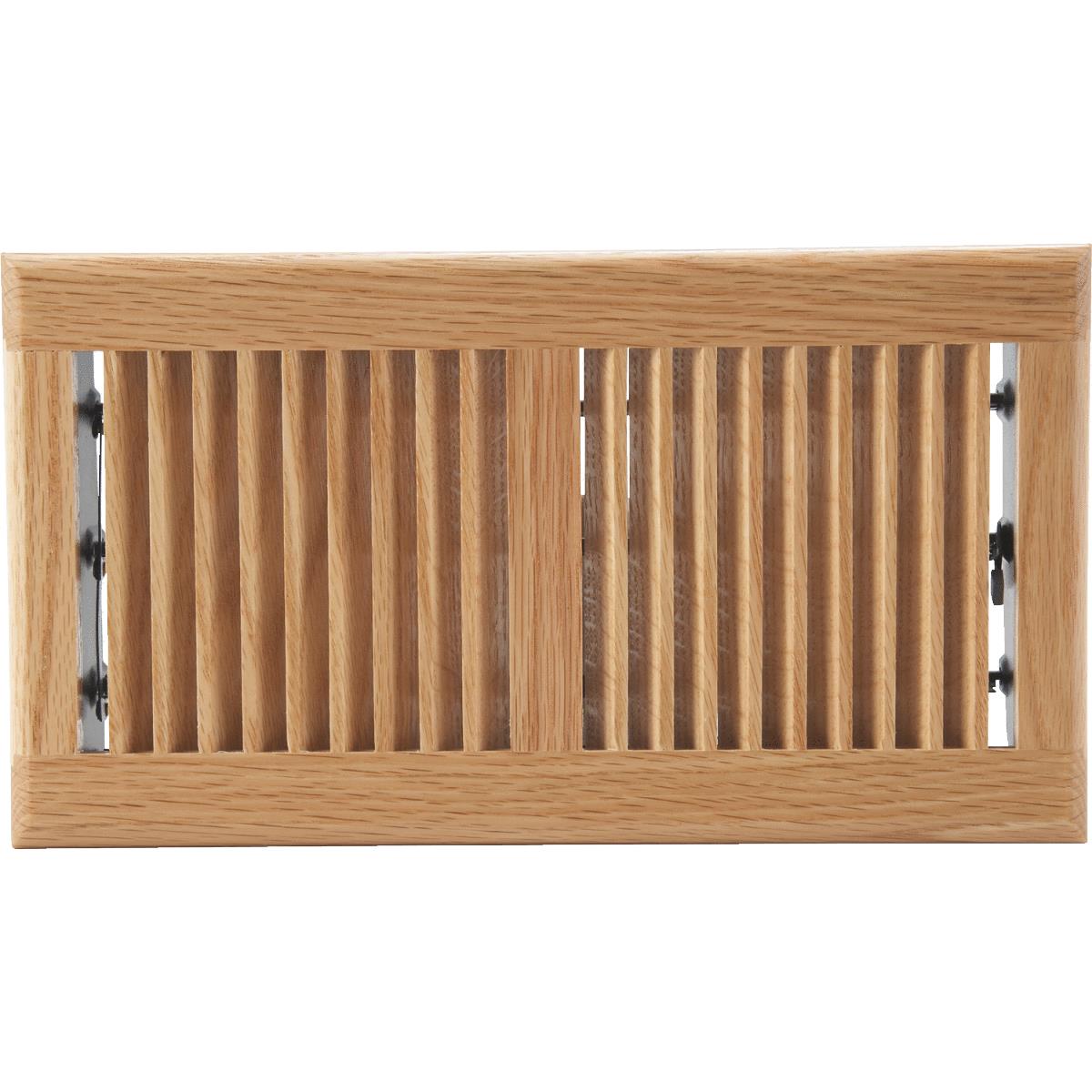 6X12 LTOAK WALL REGISTER