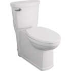American Standard Cadet 3 Decor White Chair Height Elongated Bowl 1.28 GPF Toilet Image 1