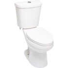 Common Goods Edge White Elongated 1.28 GPF HET Toilet Image 4