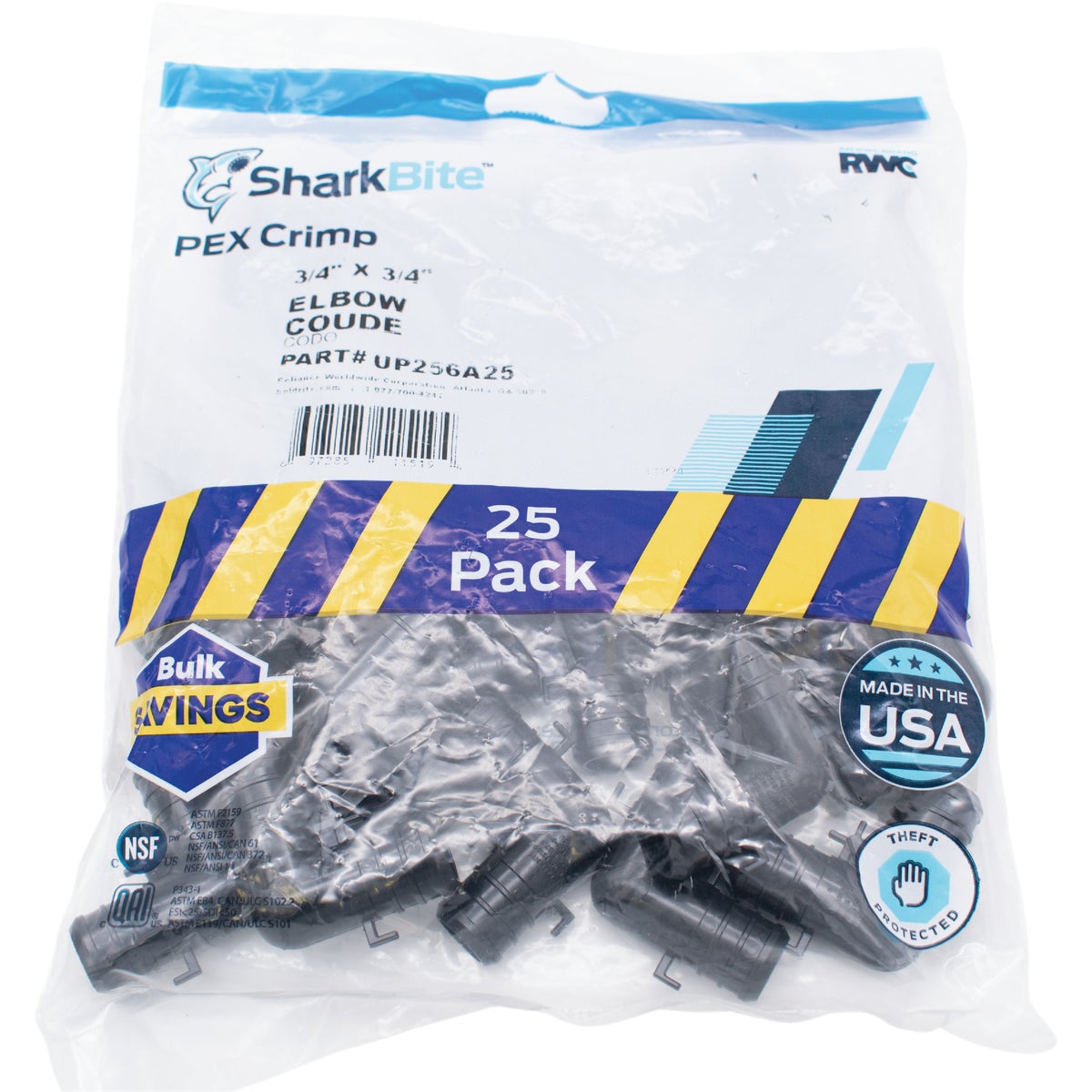 SharkBite PEX-B 3/4 In. Poly Alloy Barb Elbow (25-Pack) Image 2