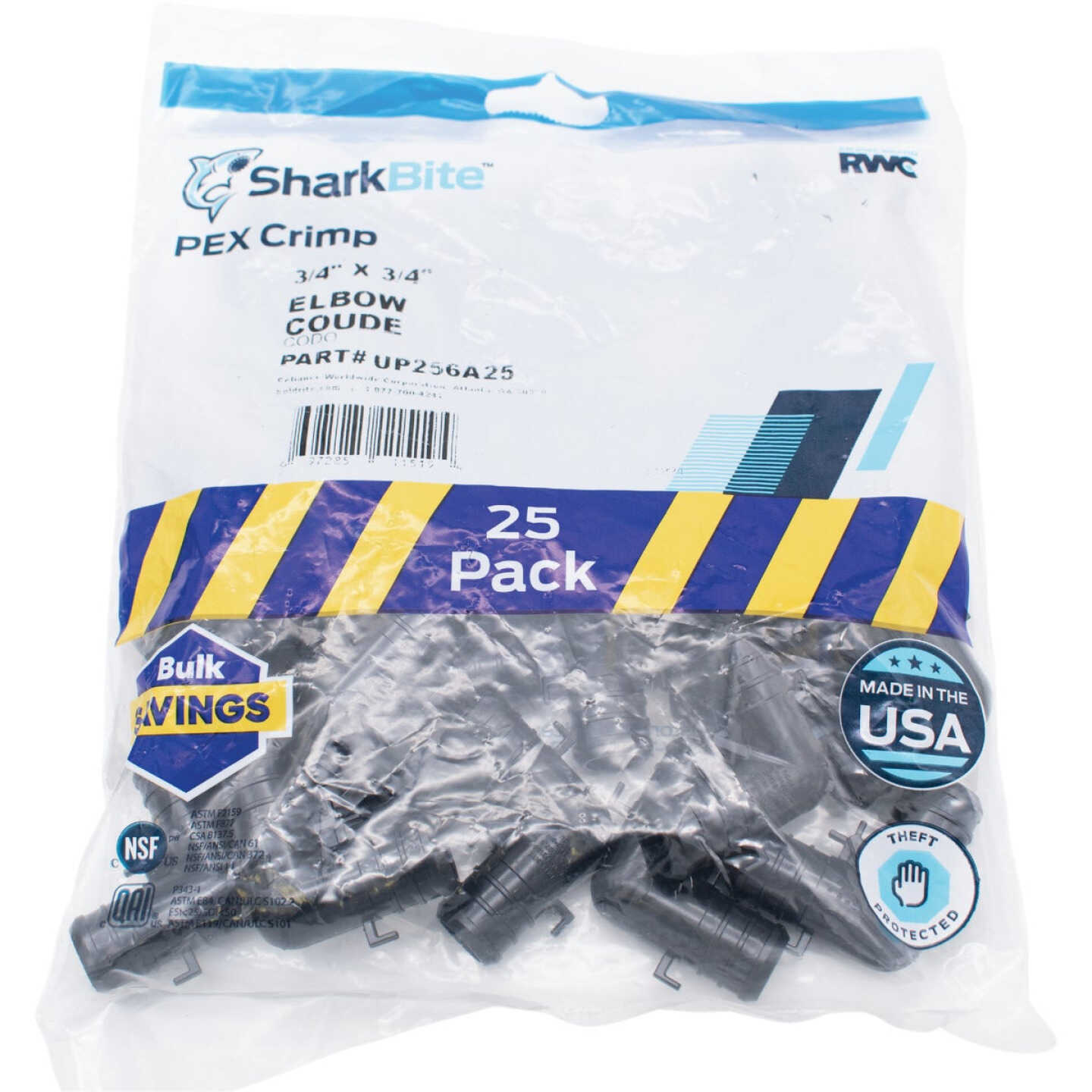 SharkBite PEX-B 3/4 In. Poly Alloy Barb Elbow (25-Pack) Image 2