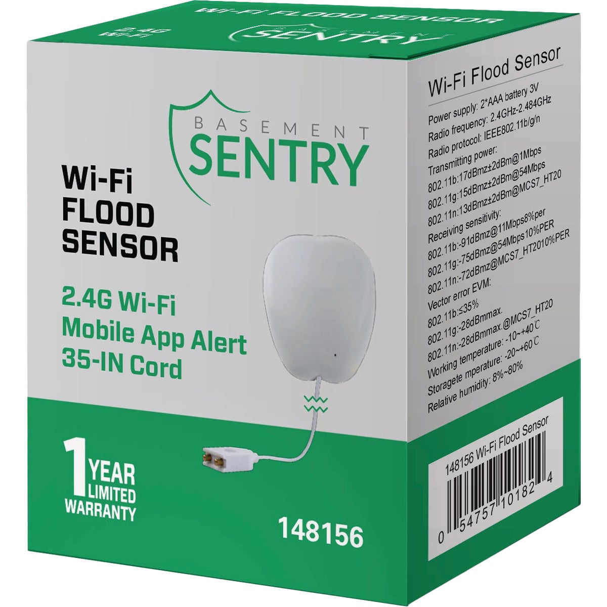 Basement Sentry WIFI Flood Sensor Image 2
