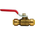 QuickFitting 1/2 In. Push-to-Connect Brass Full Port Ball Valve Image 4