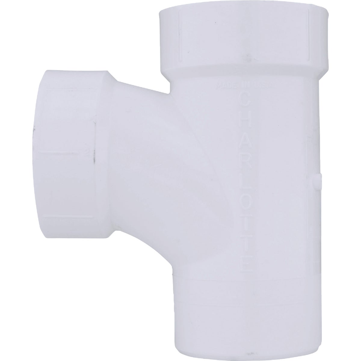 Charlotte Pipe 2 In. Hub DWV Sanitary Street Tee Image 2