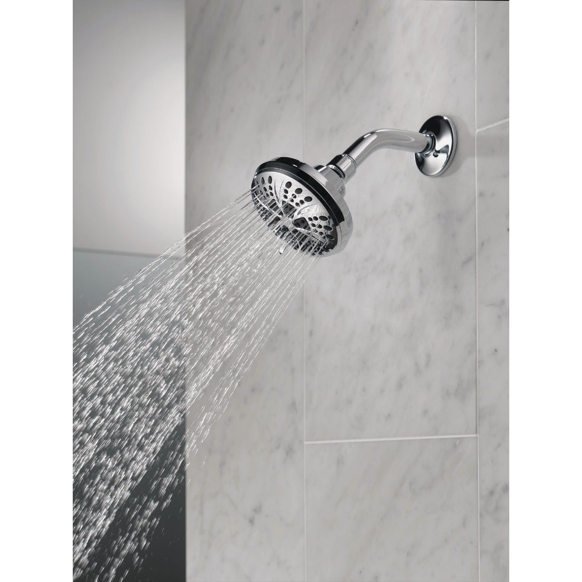 Delta 6-Spray 1.75 GPM Fixed Shower Head, Chrome Image 5