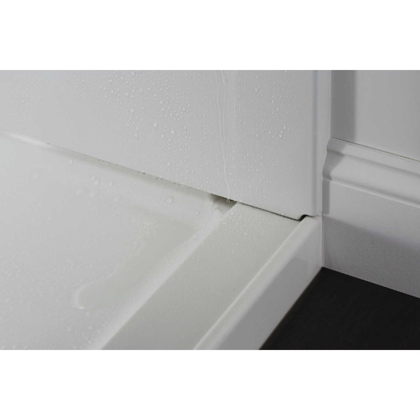 Sterling GUARD+ 36 In. W x 34 In. D Center Drain Shower Pan, White Image 2