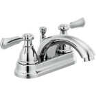 Peerless Elmhurst Chrome 2-Handle Lever 4 In. Centerset Teapot Spout Bathroom Faucet Image 1