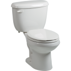 Briggs Abingdon White Round Bowl 1.6 GPF Toilet Express Image 1