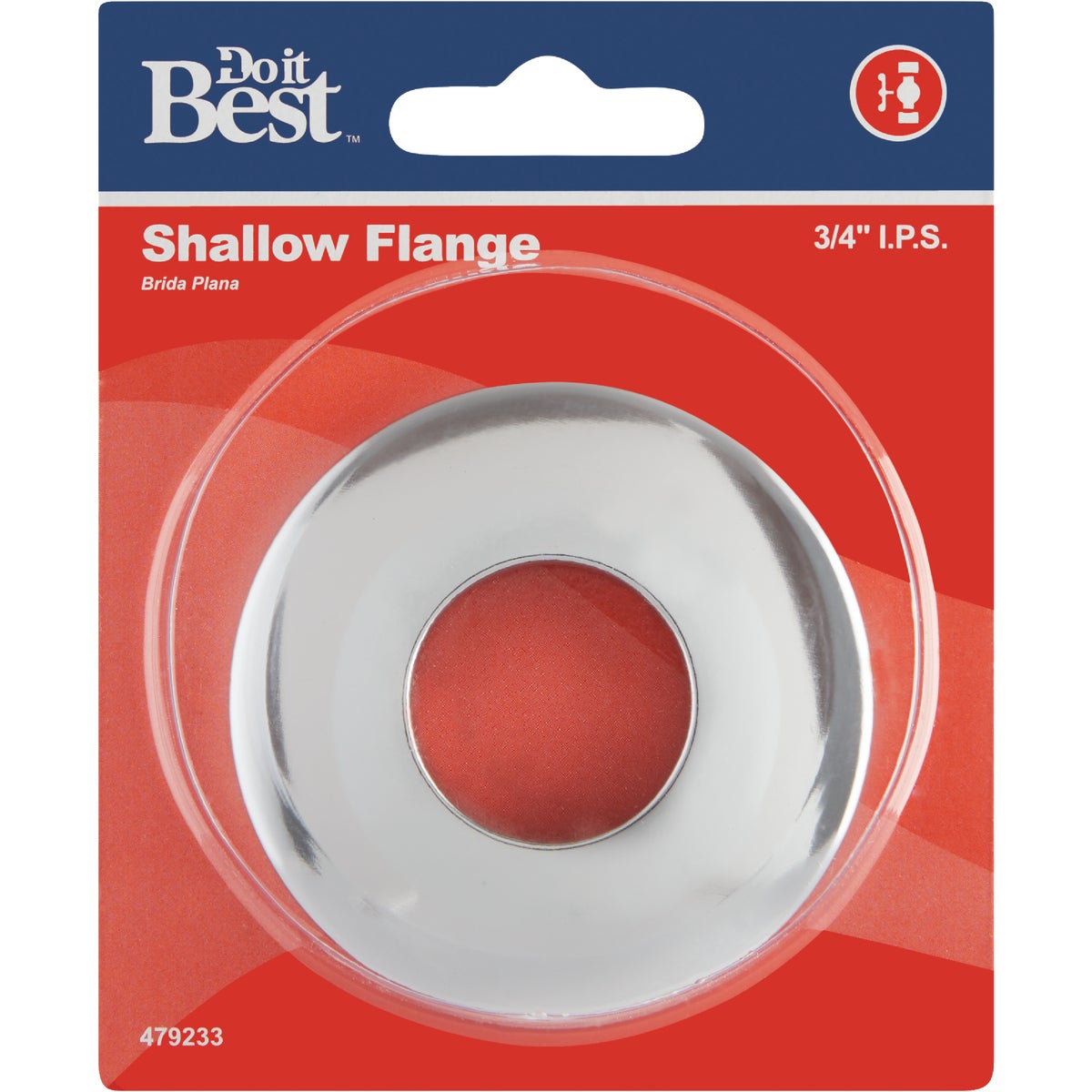 Do it Best 3/4 In. IPS Chrome Flange Image 2